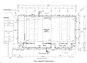 Stockhalle Grundriss